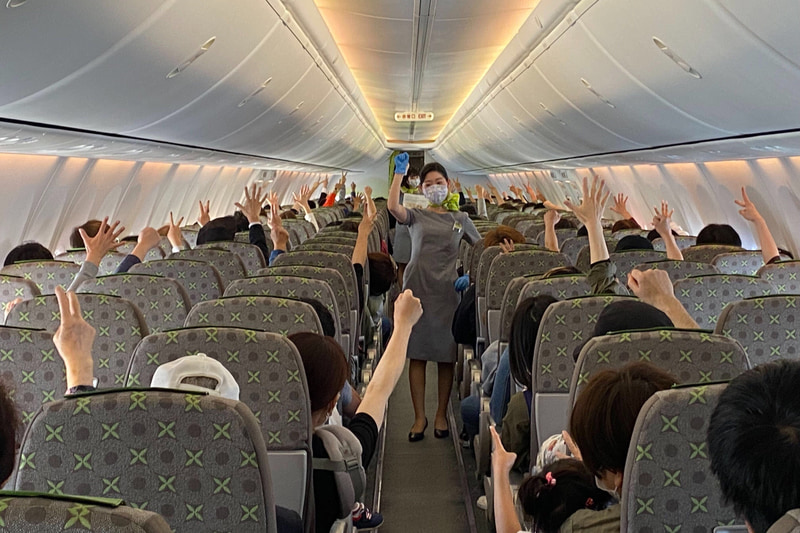 ソラシドエア「じゃんけんポン大会」