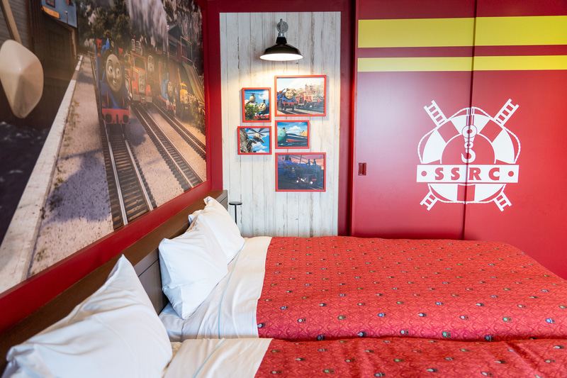 正面の赤いところはクローゼット