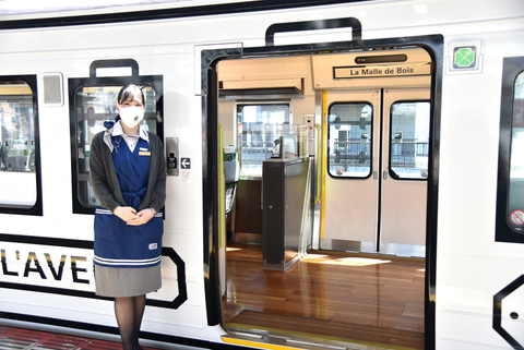 瀬戸内をアートな観光列車で楽しむ！ 岡山発「La Malle de Bois