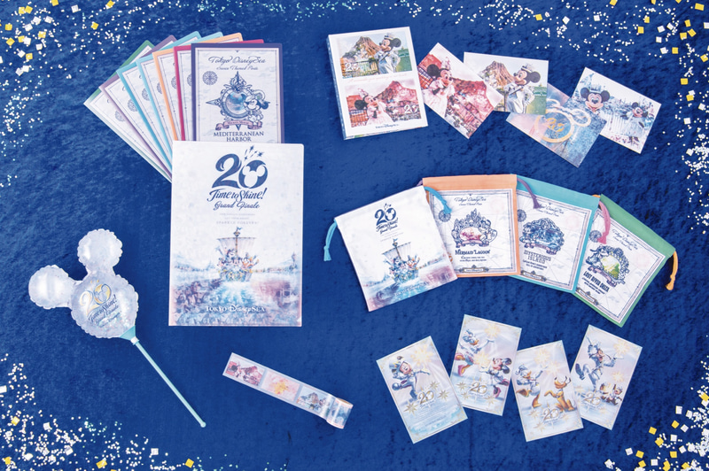 東京ディズニーシーは20周年グランドフィナーレスペシャルグッズ・メニューを発売する