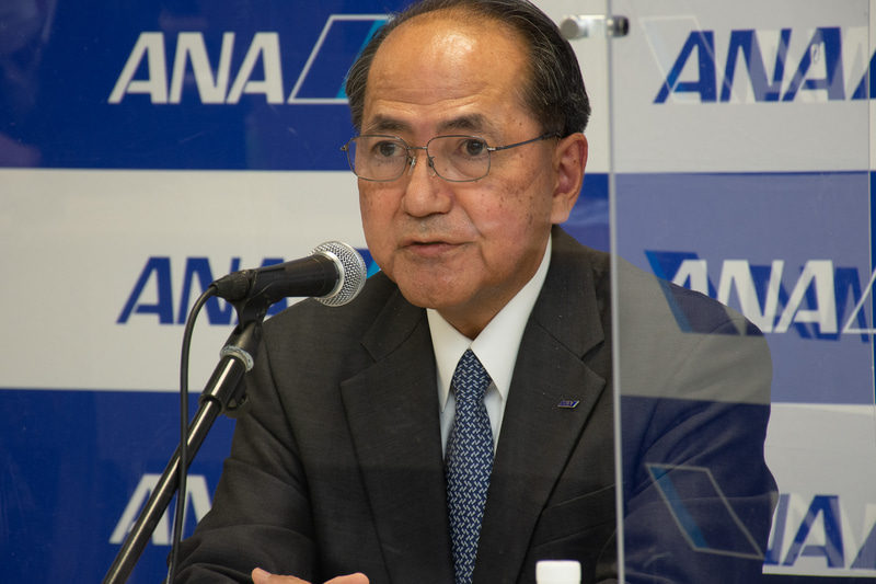 ANAホールディングス株式会社 代表取締役社長 芝田浩二氏