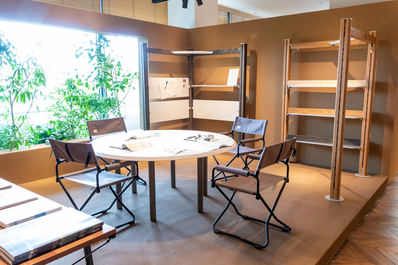 コンセプトスペース。現在はTUGUCAの説明や設置相談などを行なえる場所になっている