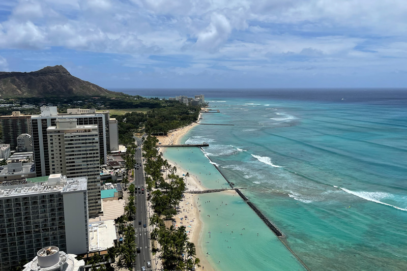 連休中にハワイに行ってきました