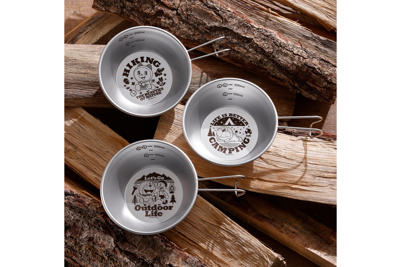 「ドラえもん」ステンレスシエラカップ3種