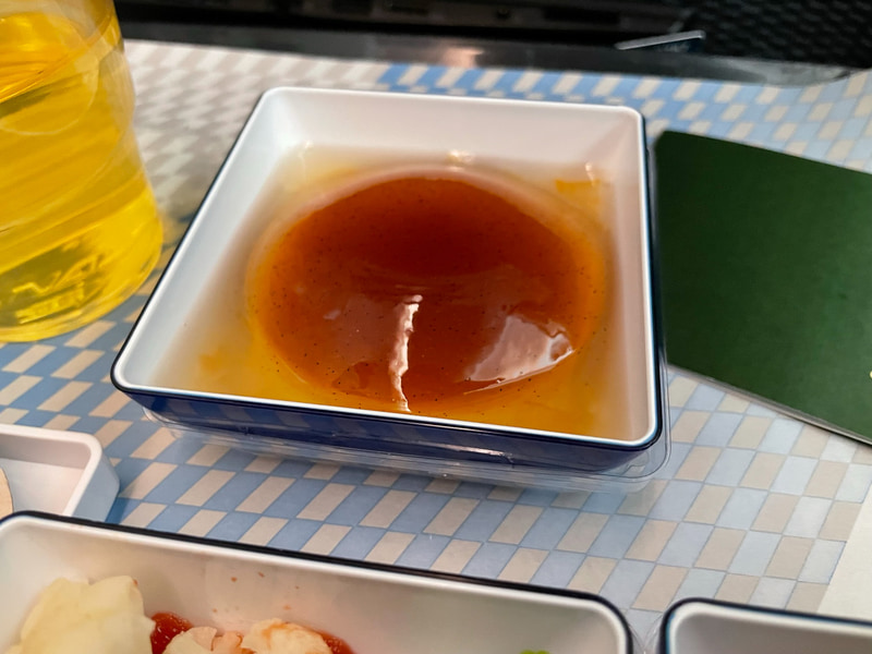 デザート「紅茶のゼリー」