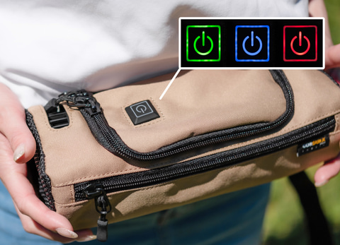 エクスプラス、腰に巻く扇風機「WAIST COOLING BAG」発売 - トラベル Watch