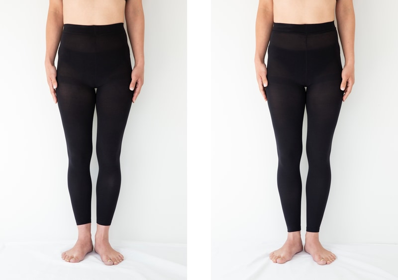 156cm （左M～Lサイズ/右L～LLサイズ着用）