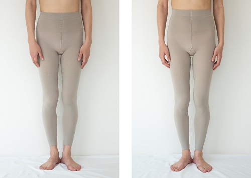 166cm （左M～Lサイズ/右L～LLサイズ着用）