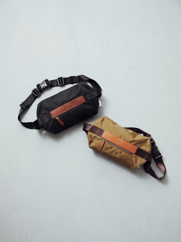 ナイロン CORDURA ECO クロスボディバッグ