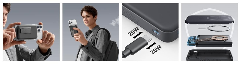 iPhone 13/12シリーズに強力マグネットでくっつく