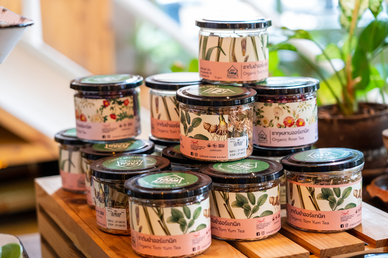 お土産で買ってきたオーガニックティー