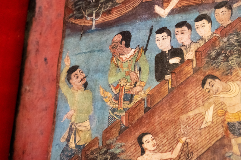 まるで絵巻物！　しばらく見入ってしまいました