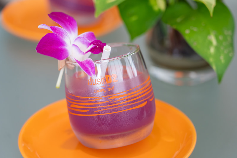 ウェルカムドリンクをいただきました