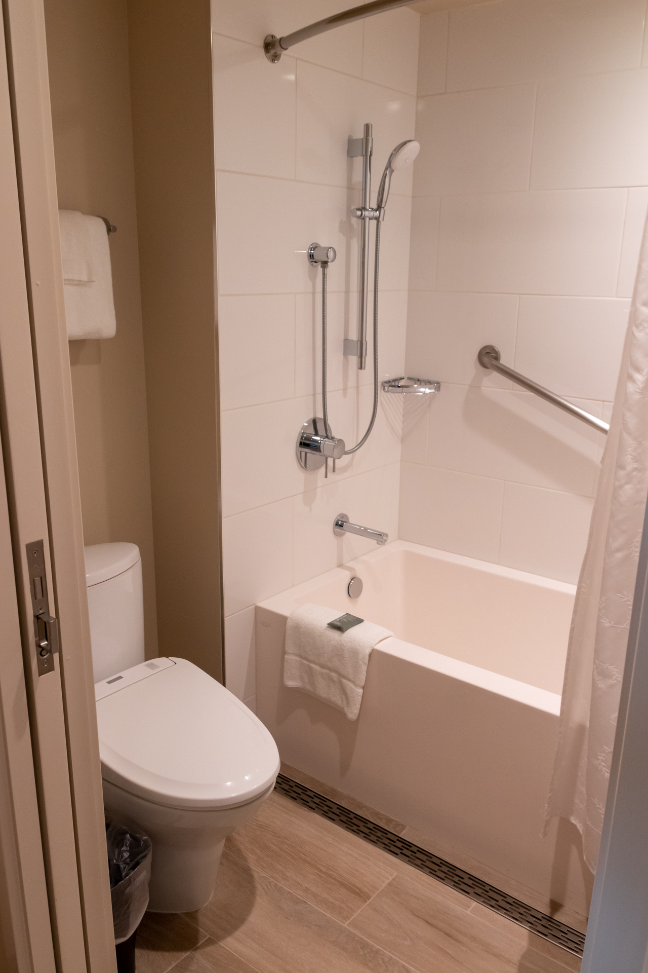 機能が充実したバスルーム