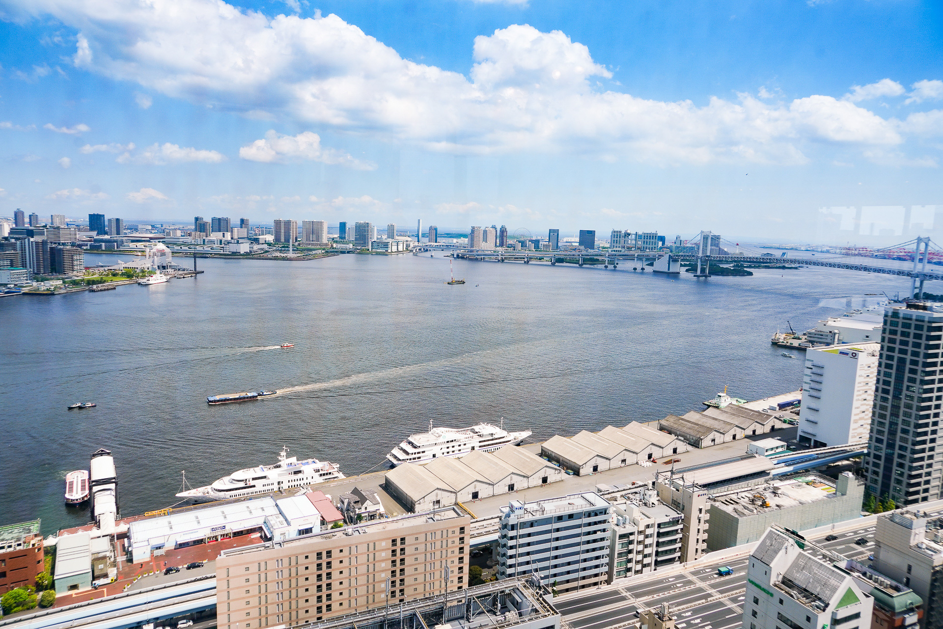 お台場方面の眺め