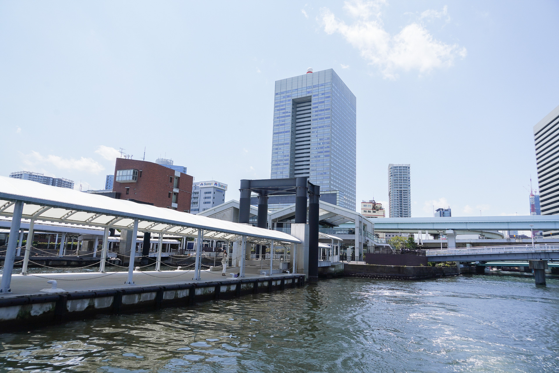 日の出桟橋から出発！