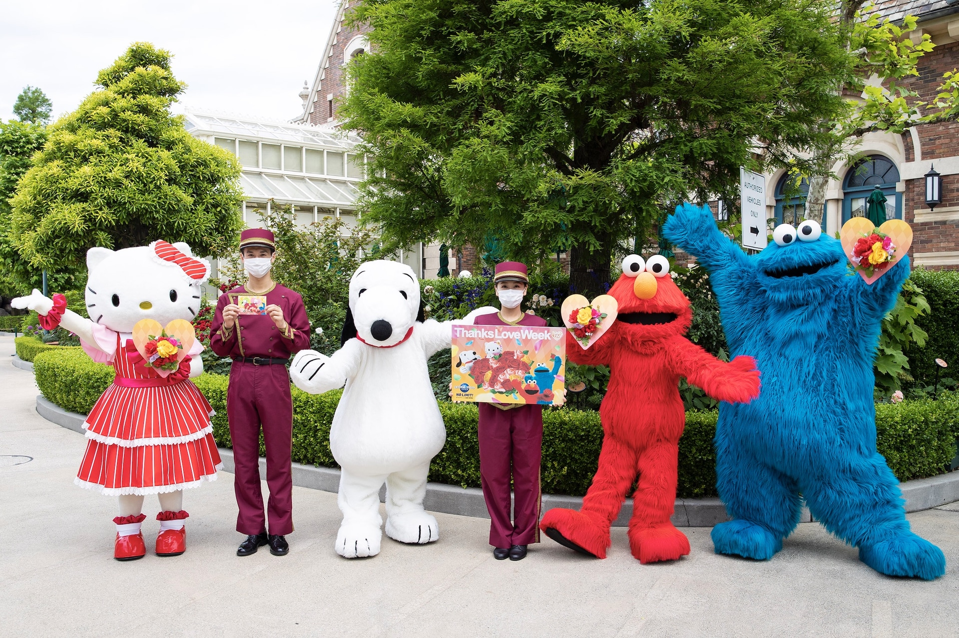 USJは5月30日～6月5日を「Thanks Love Week」としている