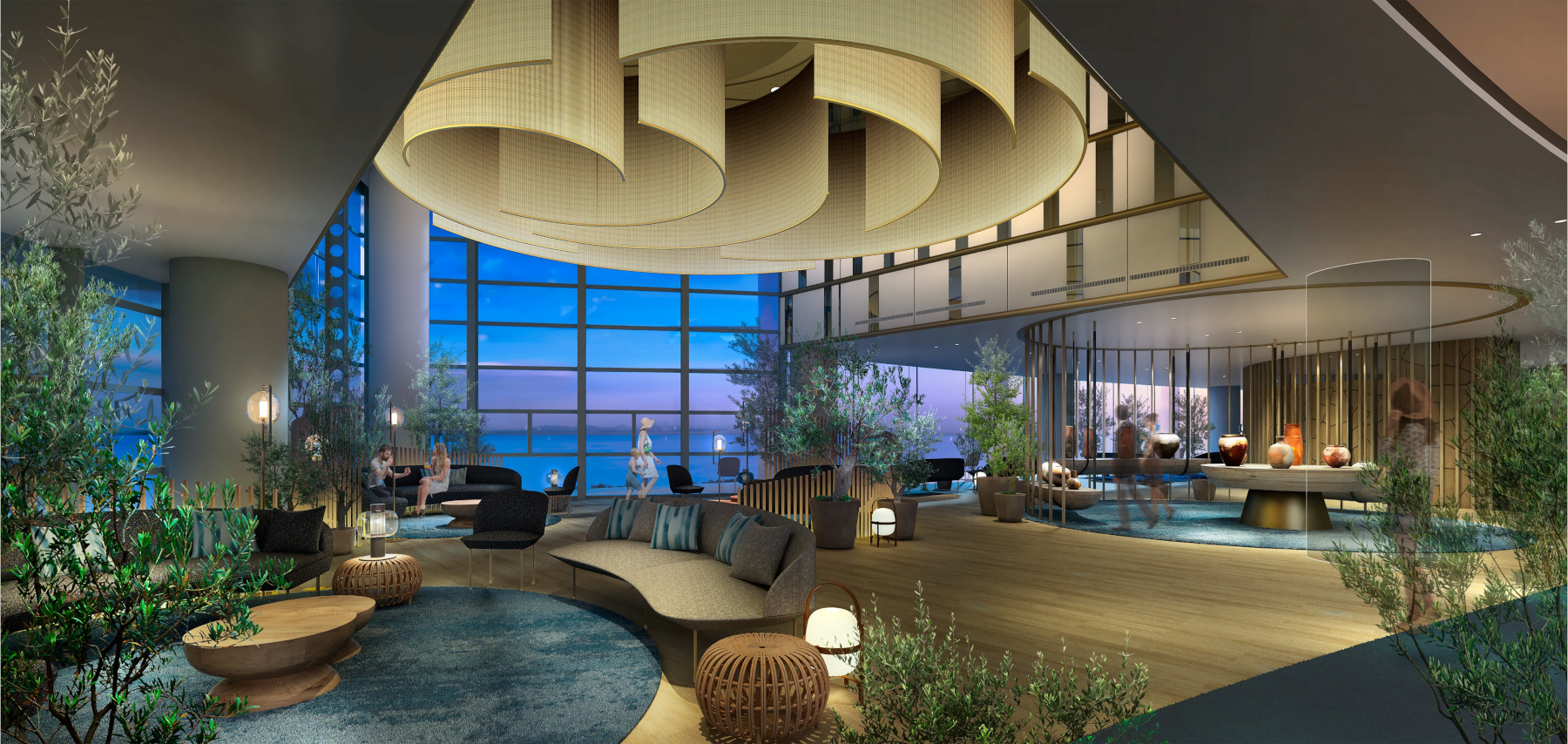 改装イメージ 亀の井ホテル赤穂（ロビー）