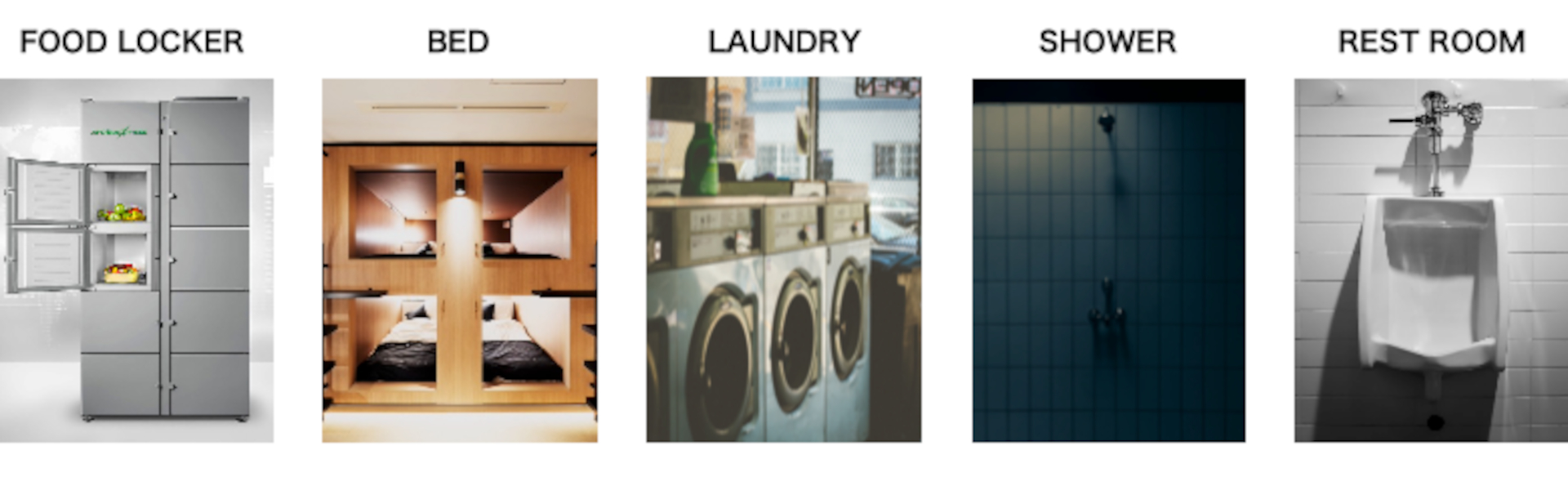 シャワーやトイレなどの設備を利用しながら快適な車中泊ができる