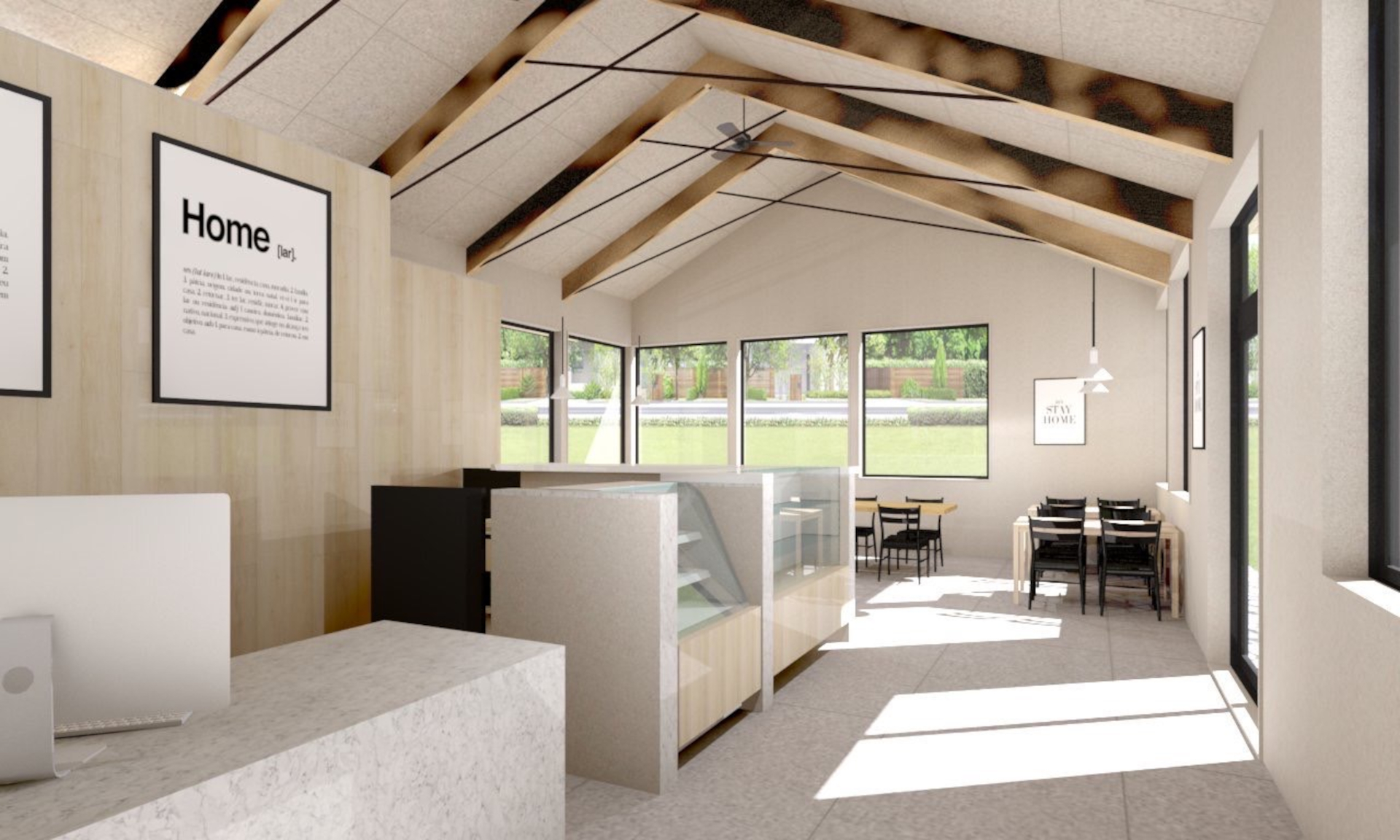 地元の食材をふんだんに使ったメニューを味わえる