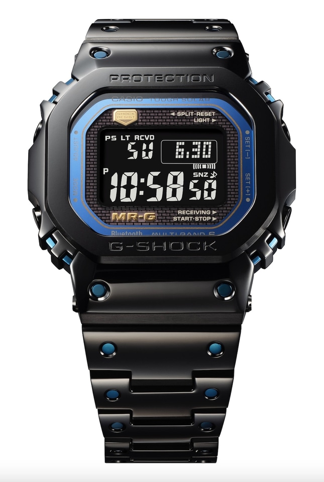 G-SHOCK、初代モデルをMR-Gとして作り替えた「MRG-B5000BA