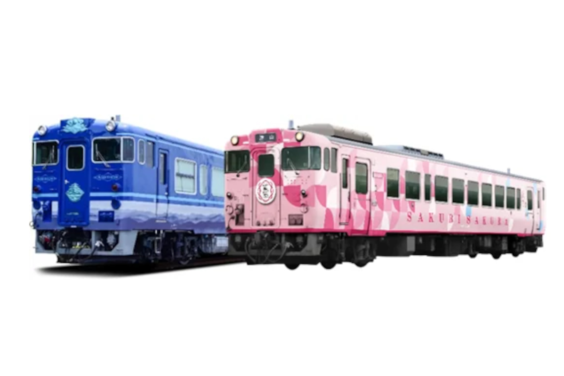 因美線で初の運行となる観光列車「あめつち」