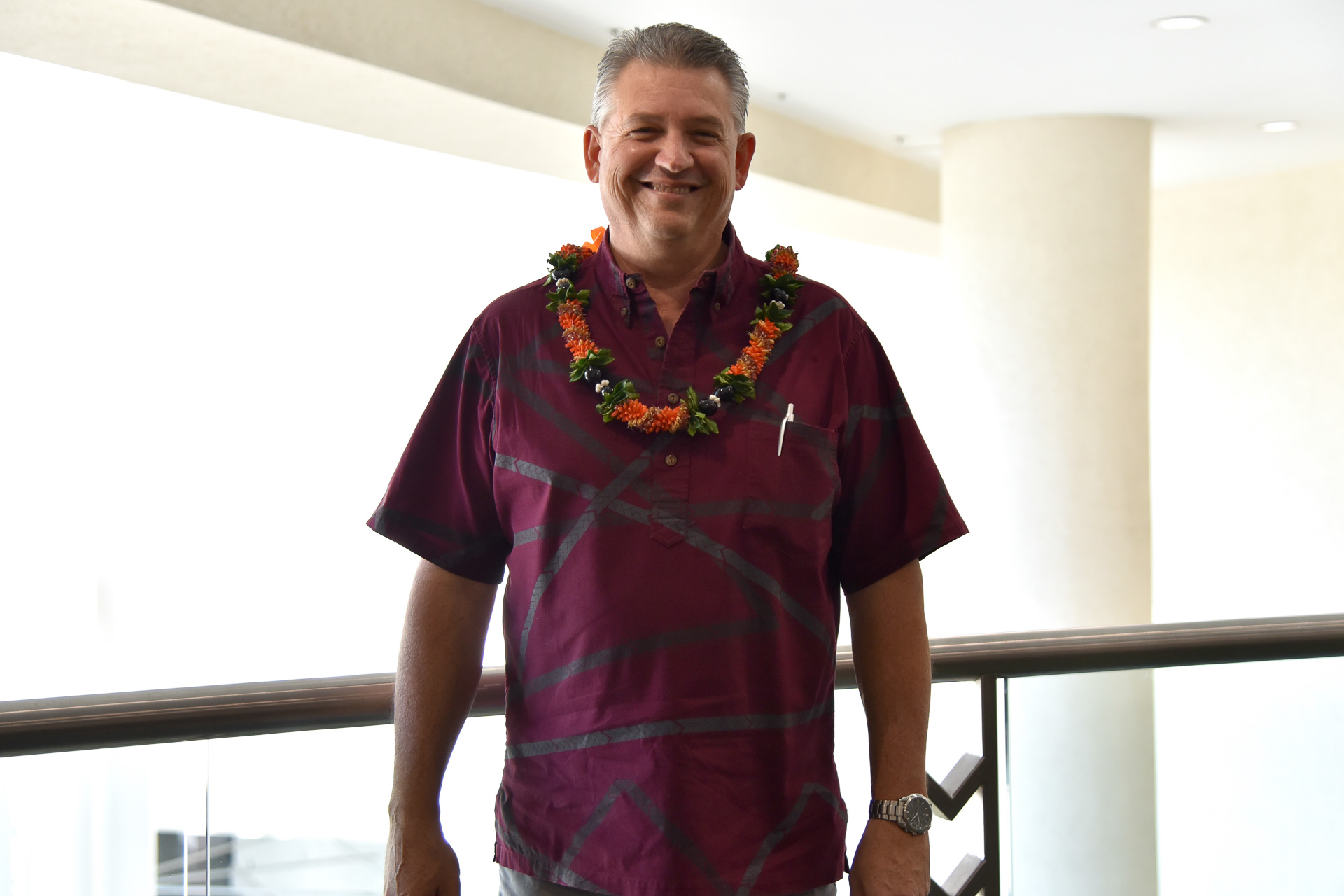 ハワイ島観光局 局長 ロス・バーチ氏