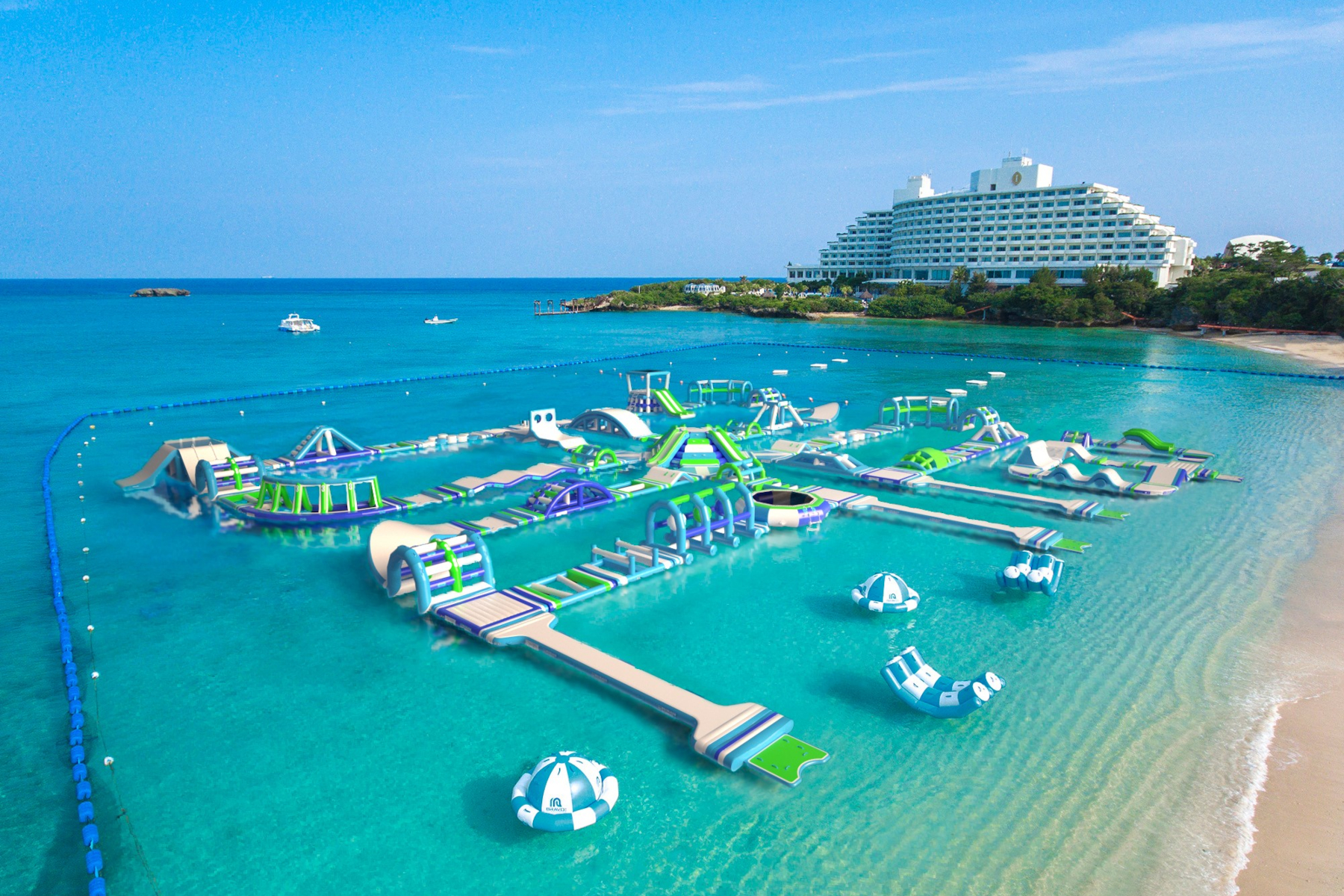 「万座オーシャンパーク」リニューアルオープン