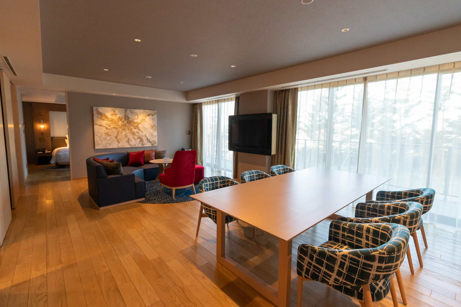 2番目の広さを持つ「APPIスイート」は、2世帯ファミリーが過ごしやすい部屋になっている