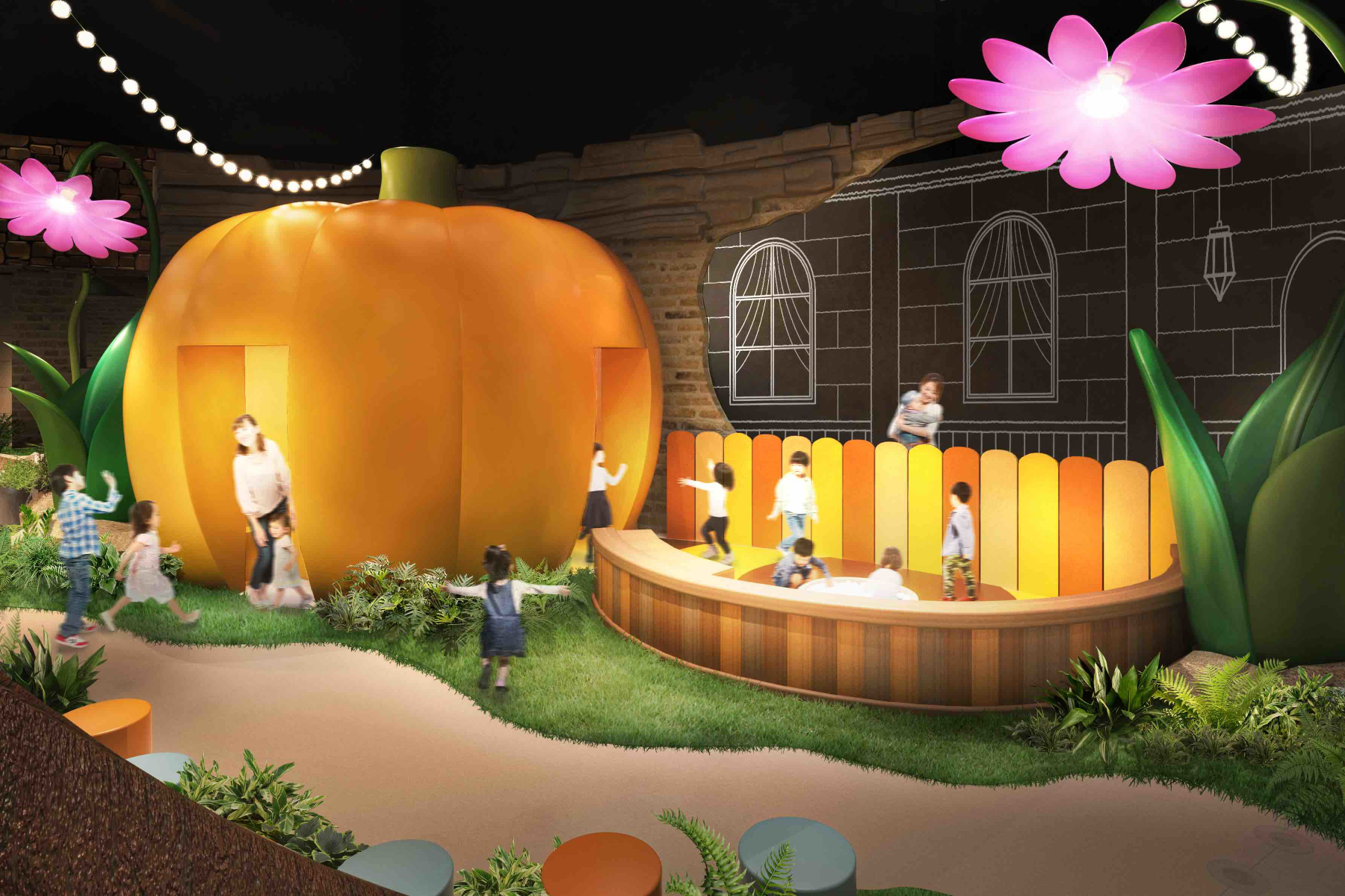 乳児専用スペースかぼちゃのおうち