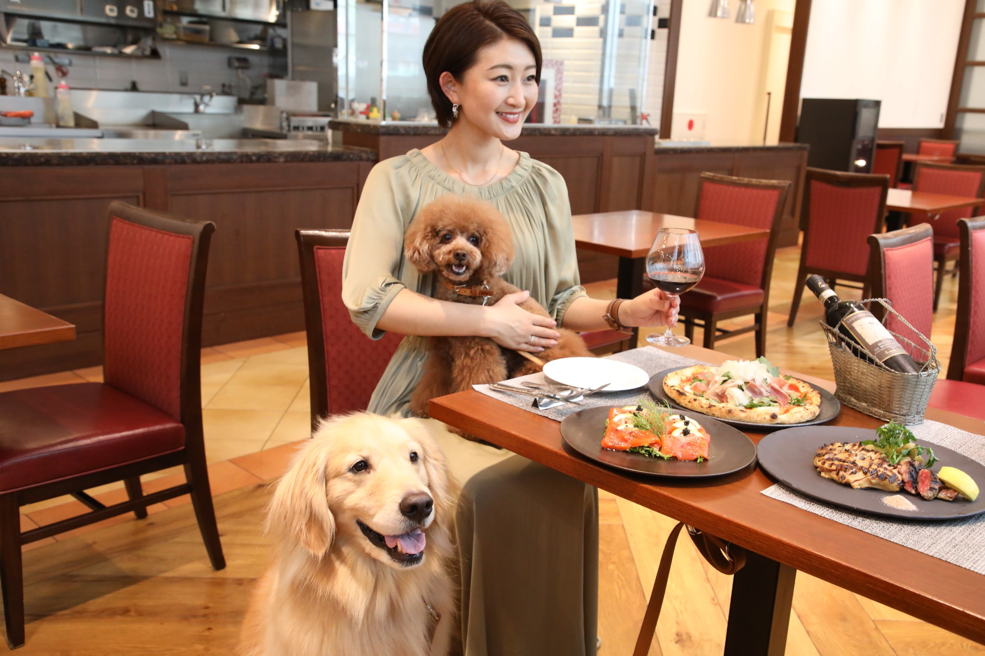 愛犬と楽しめるイタリアンレストラン