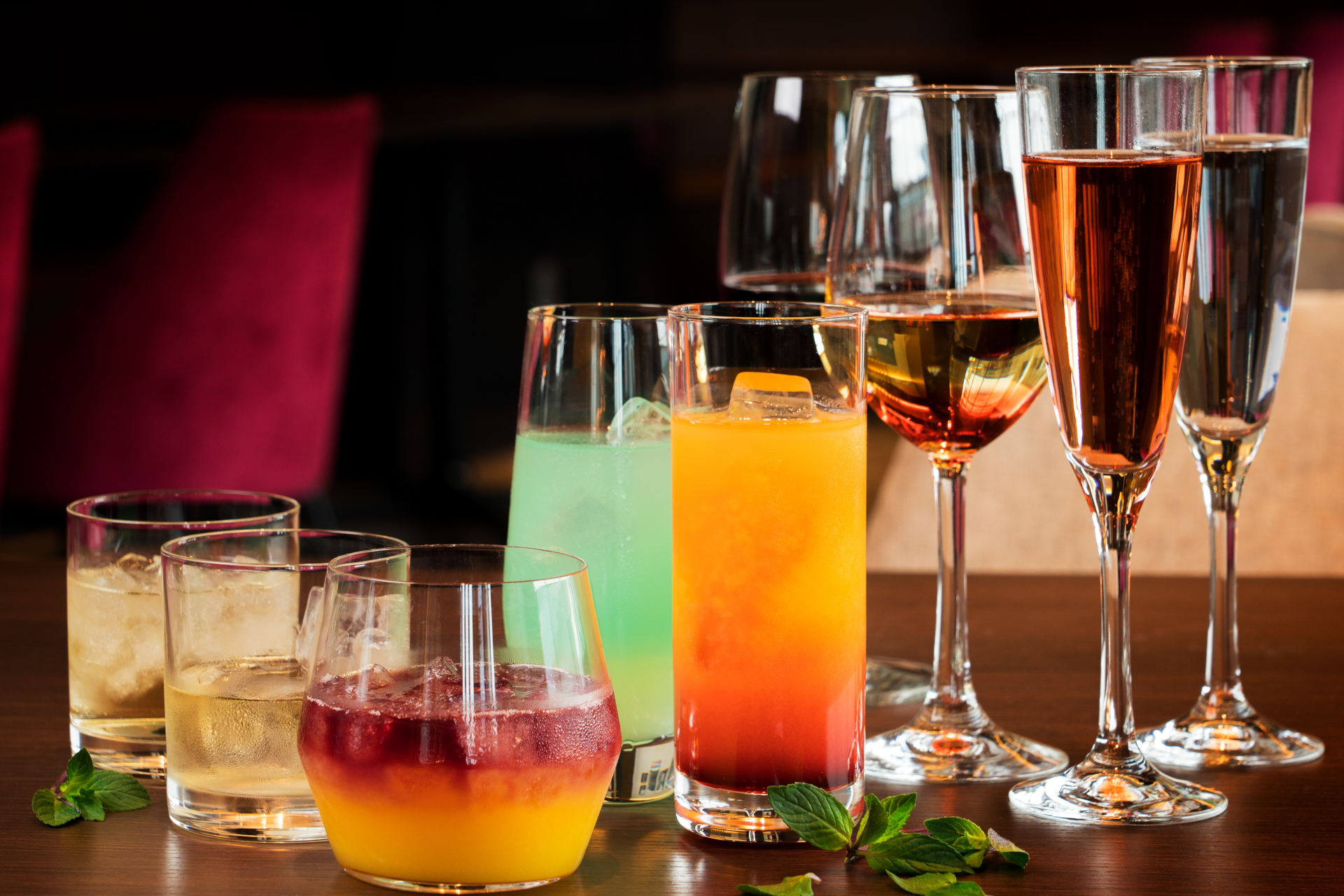 本プランでは飲み放題も無料