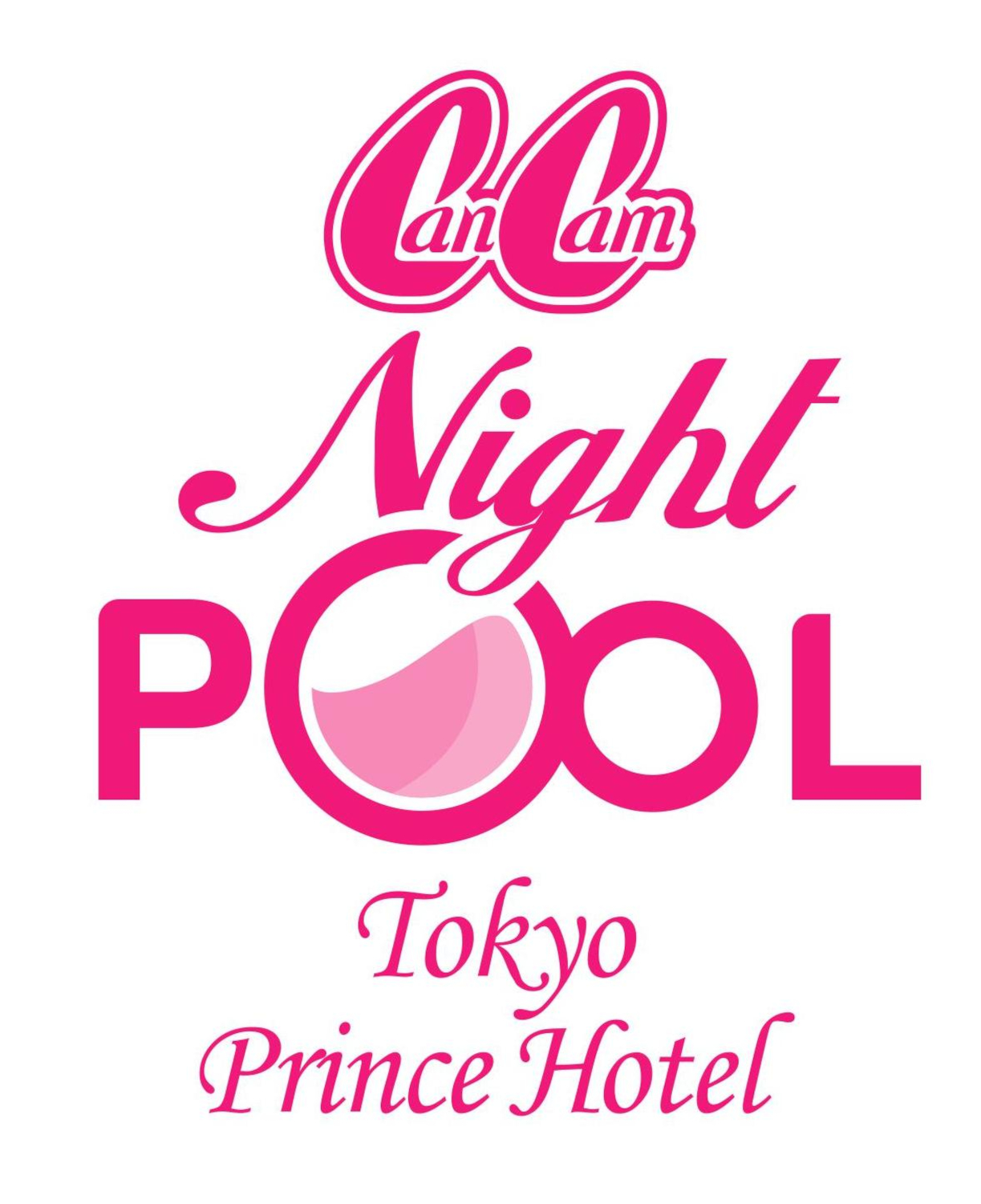 「CanCam×Tokyo Prince Hotel Night Pool」ロゴ