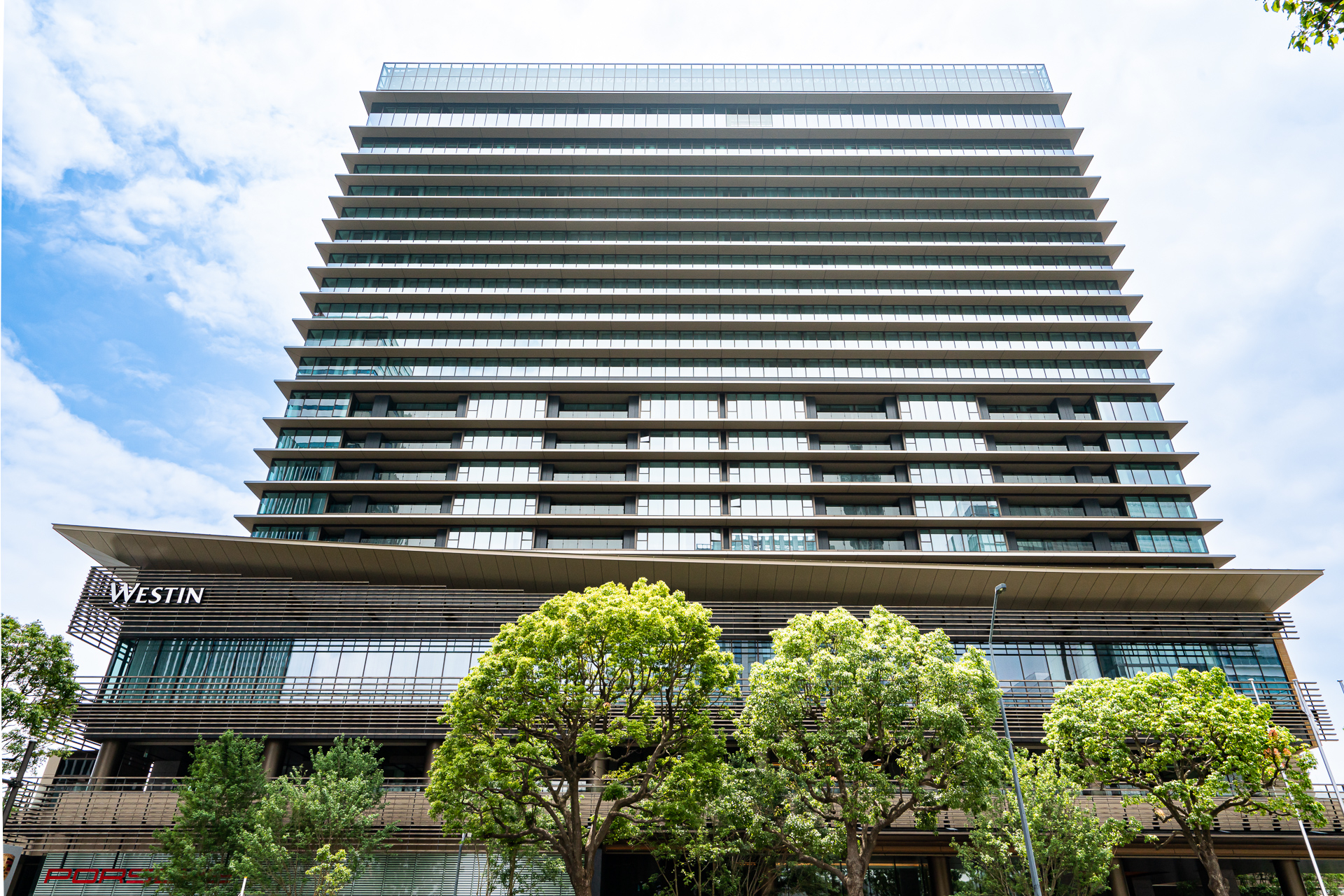 国内6軒目となる「ウェスティン」ブランドのホテル「ウェスティンホテル横浜」。13～22階に373室を有する
