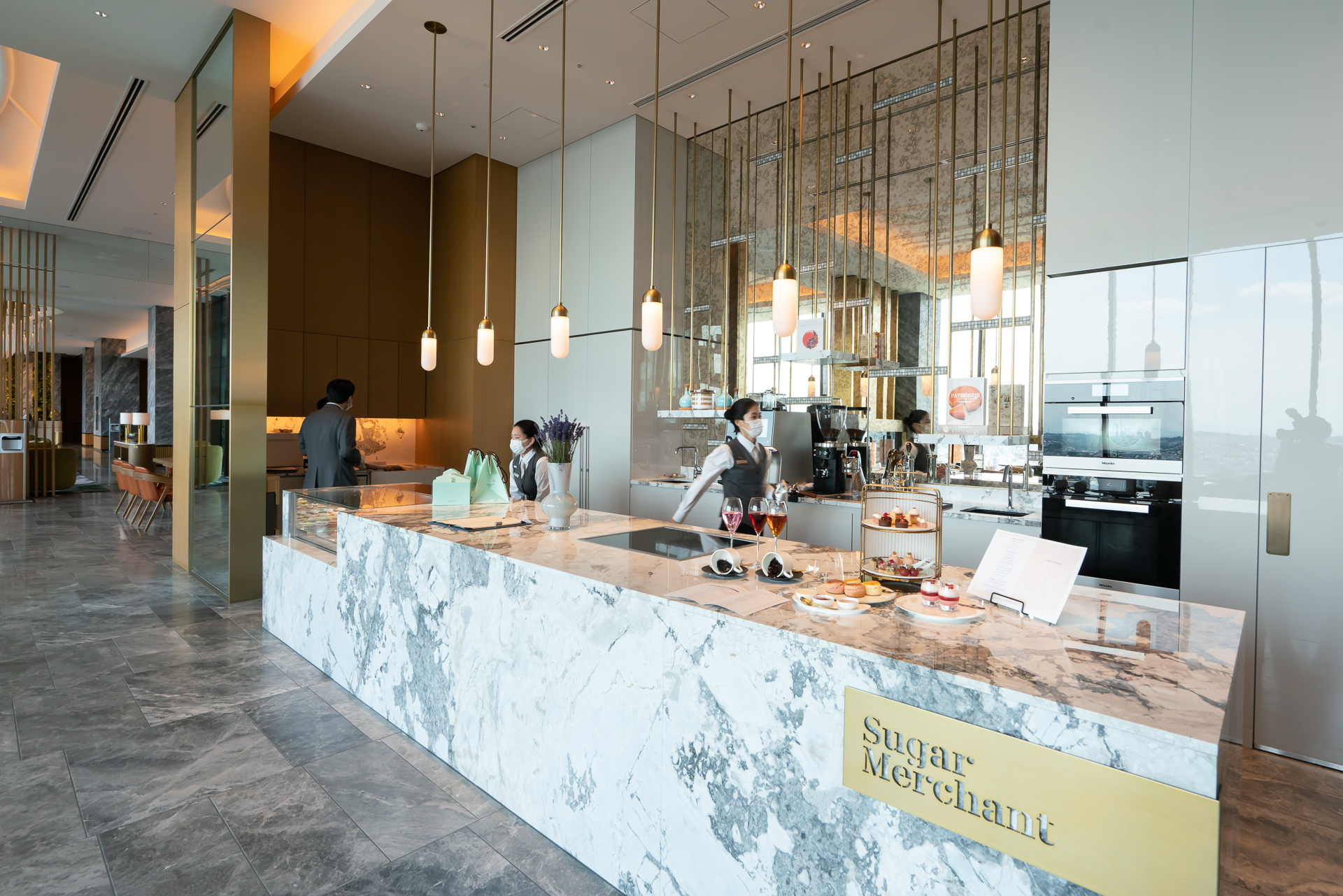 23階ロビーラウンジ併設のペストリー「シュガー・マーチャント」