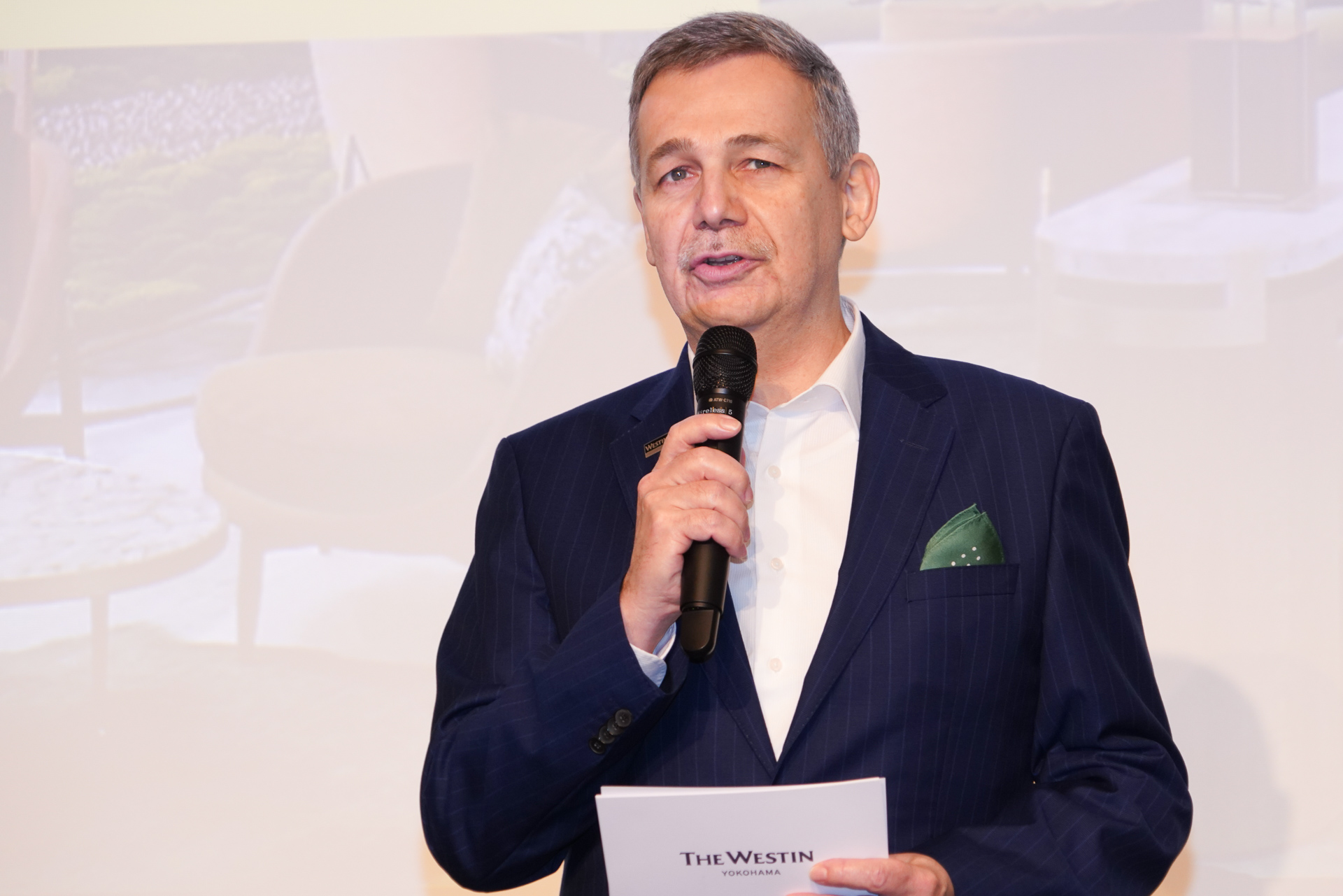 ウェスティンホテル横浜 総支配人 リチャード・スーター氏