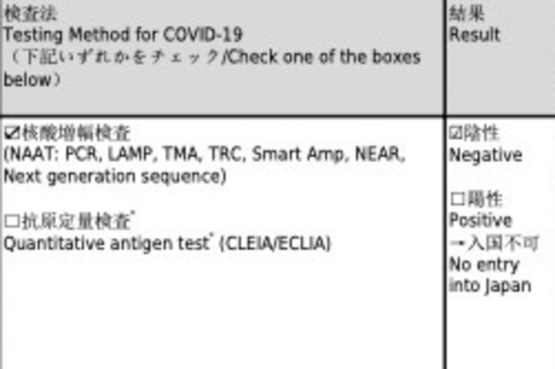 PDFを開くと陰性文字がありました