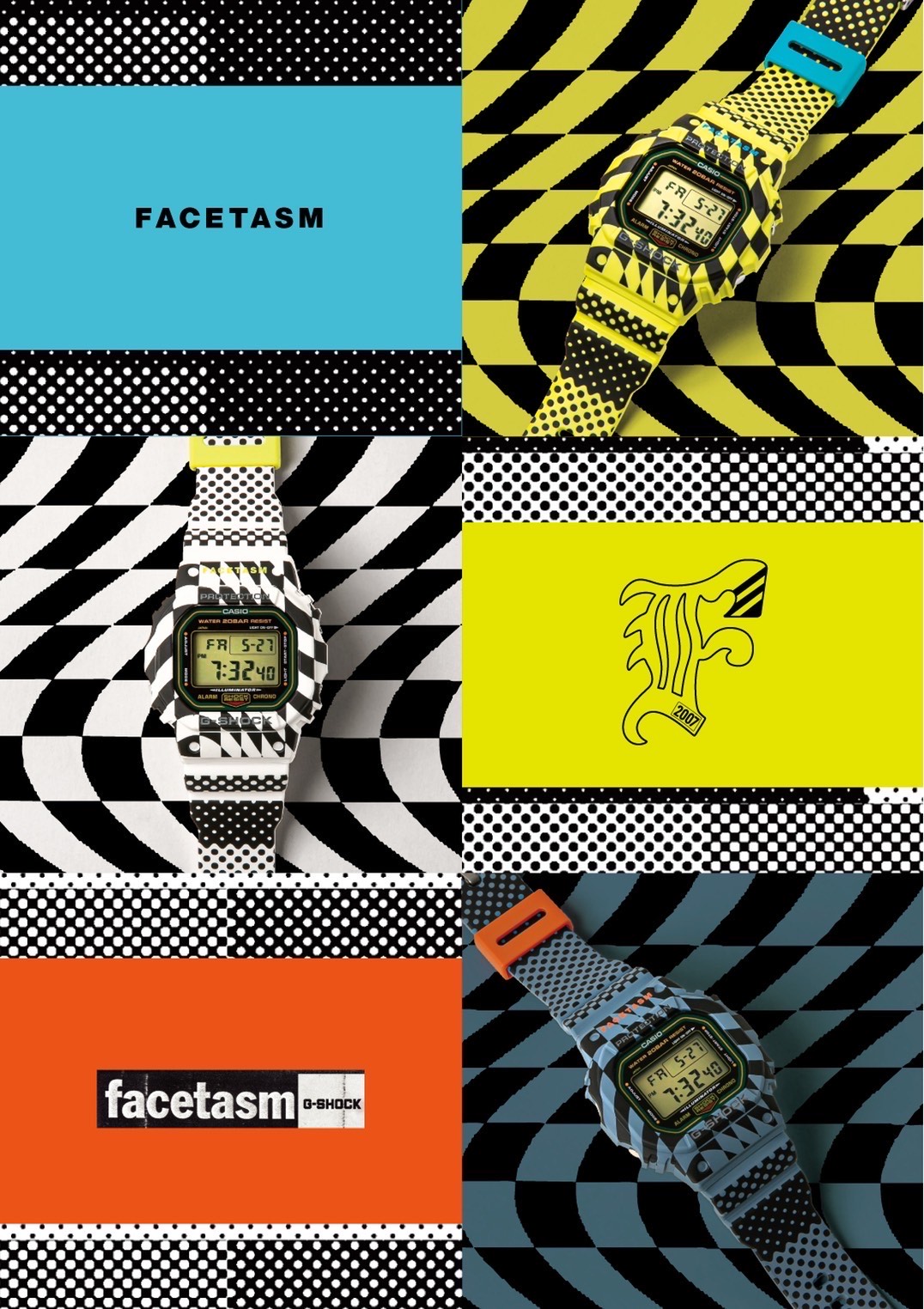 カスタマイズサービス「MY G-SHOCK」に「FACETASM」とのコラボモデルが登場する