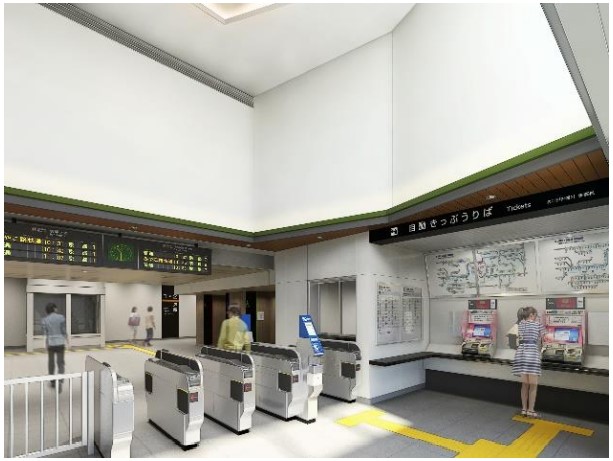 駅舎内のイメージ