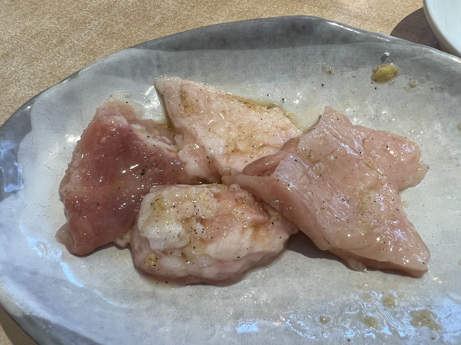 牛の第4胃袋ギアラ（塩味）