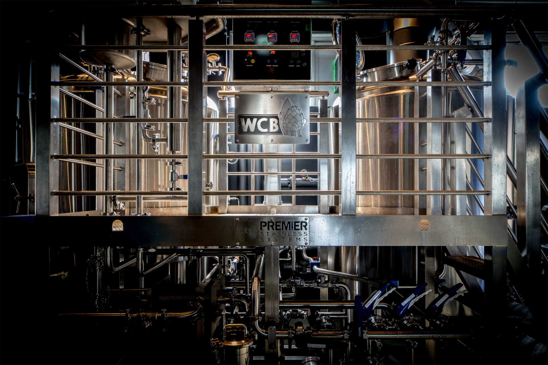 「West Coast Brewing」のビール醸造工程を見学できる