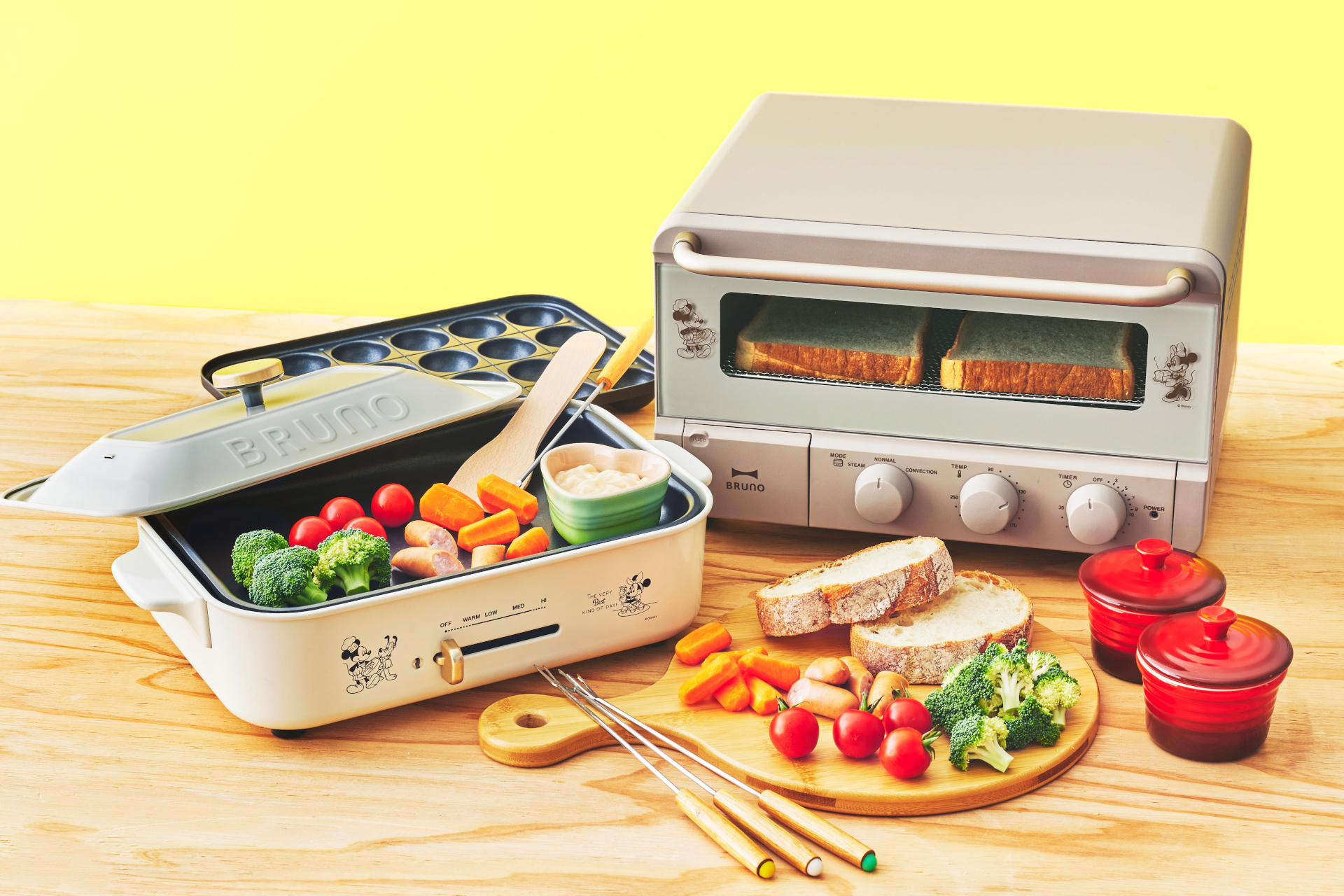 「BRUNO」と共同企画した調理家電