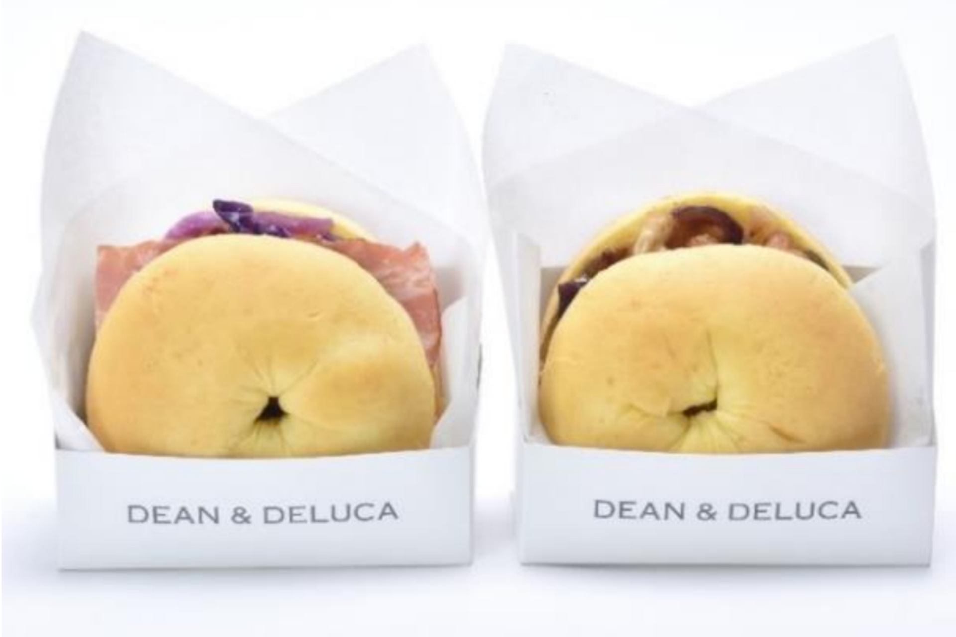 ドーナツサンドは往復で2種類の味が楽しめる