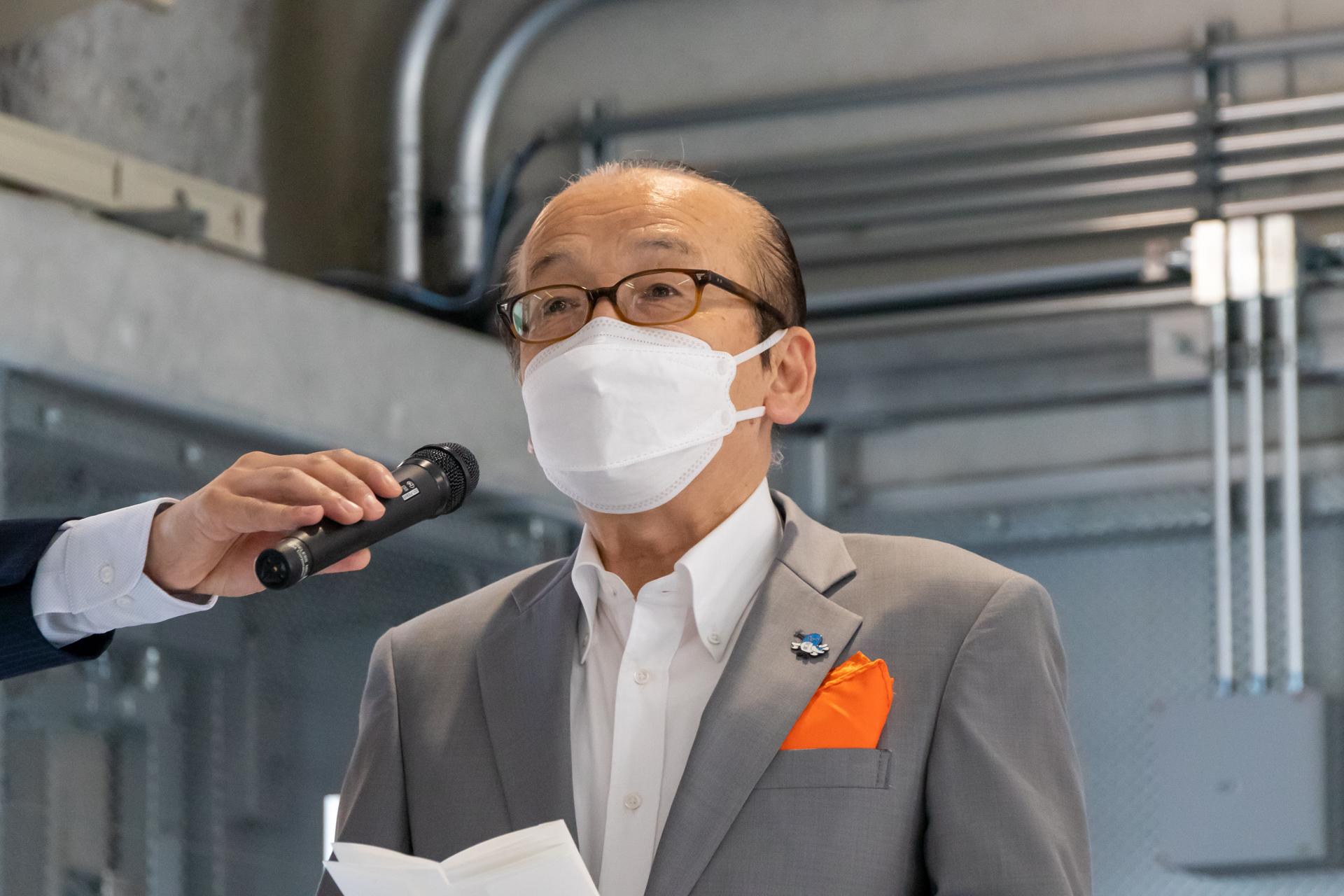 成田市長 小泉一成氏