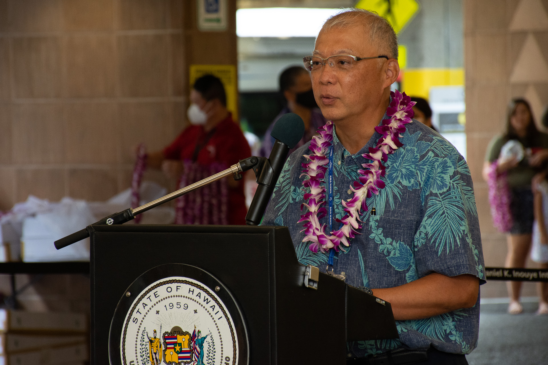 全日本空輸株式会社 ホノルル支店長 兼 ホノルル支店空港所長 平島敬太氏