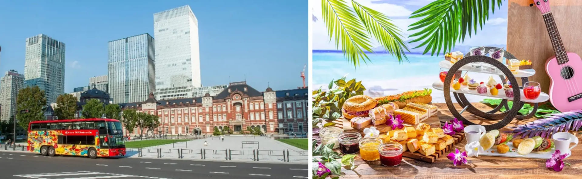 レストランバスでハワイフェアを堪能