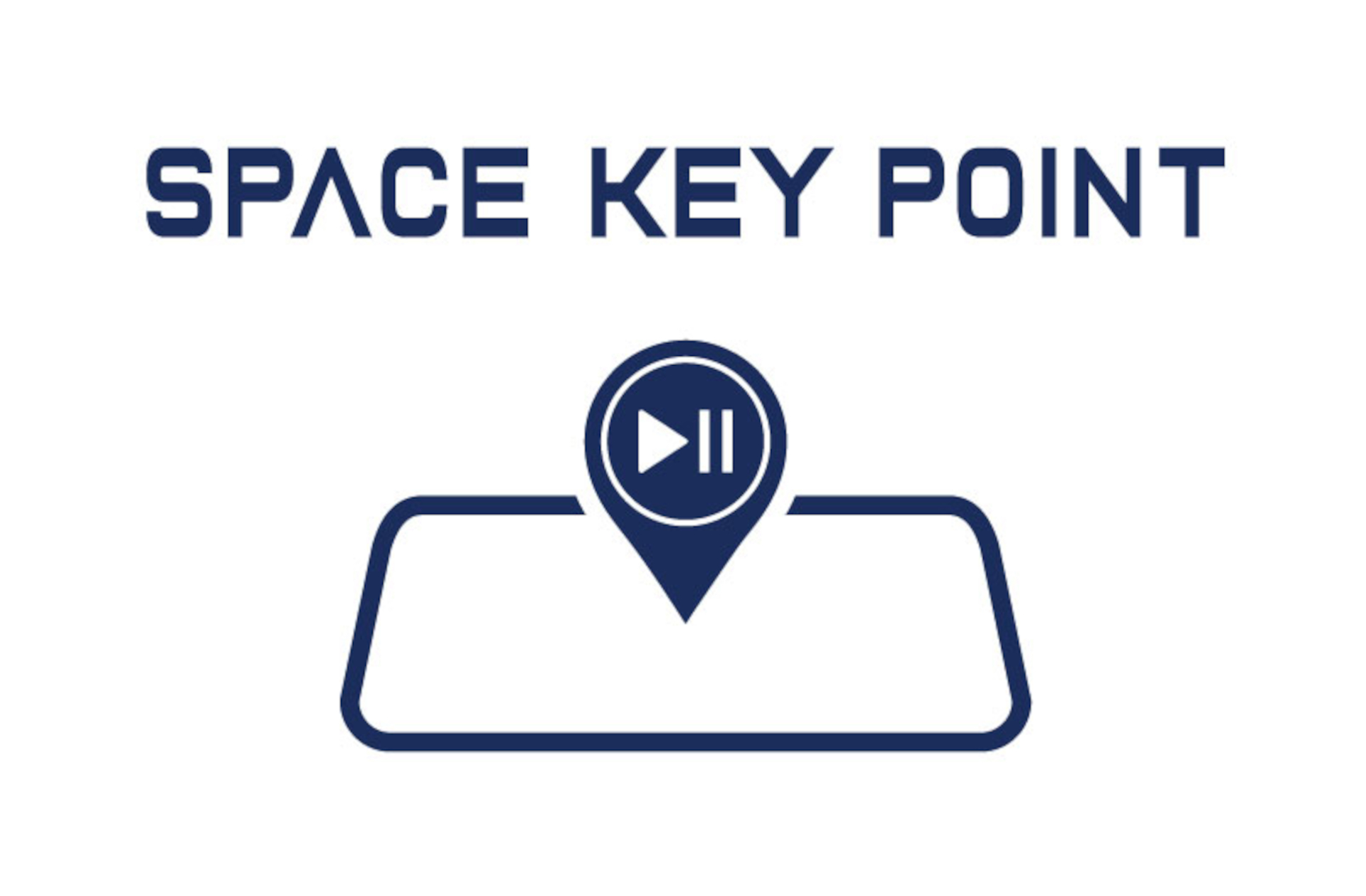「SPACE KEY POINT」ロゴとコンセプト