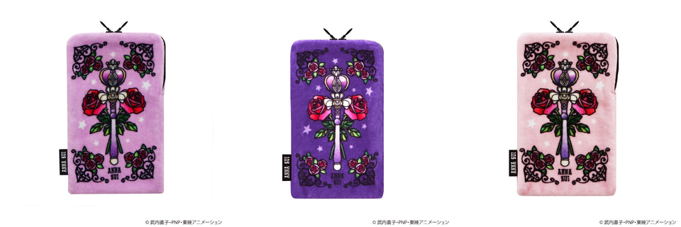セーラームーン × ANNA SUI コラボ ポーチ ハンカチ 5点セット 新品 劇場版「美少女戦士セーラームーン Eternal」×ANNA SUIコラボ