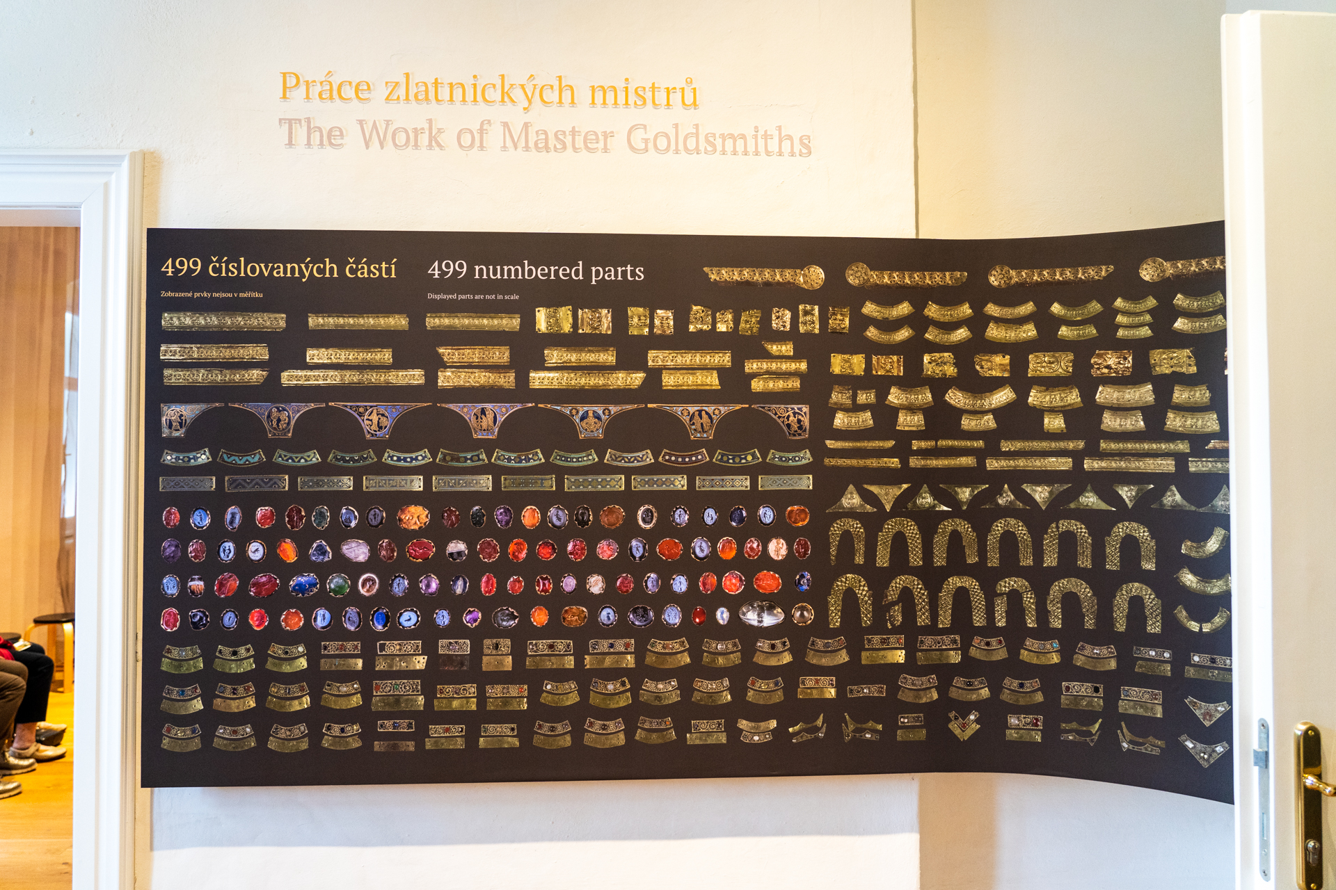 こんなすごい金細工が施されていましたよ、の説明図