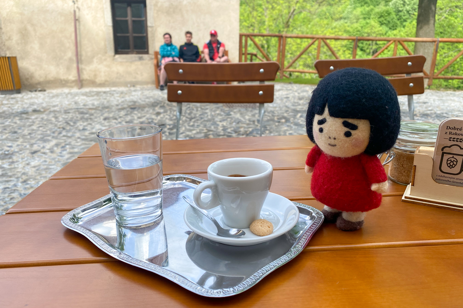 エスプレッソでほっとひといき